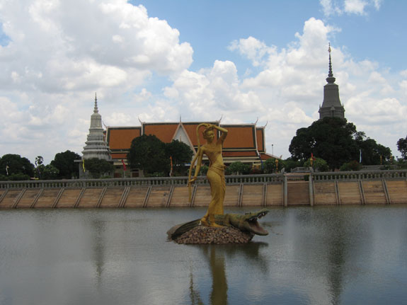 カンボジアの古都・ウドン